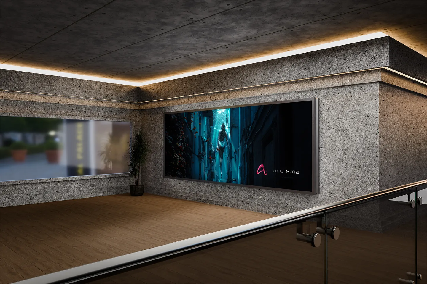 Cinematic Escapes campaign visual featuring premium destination storytelling