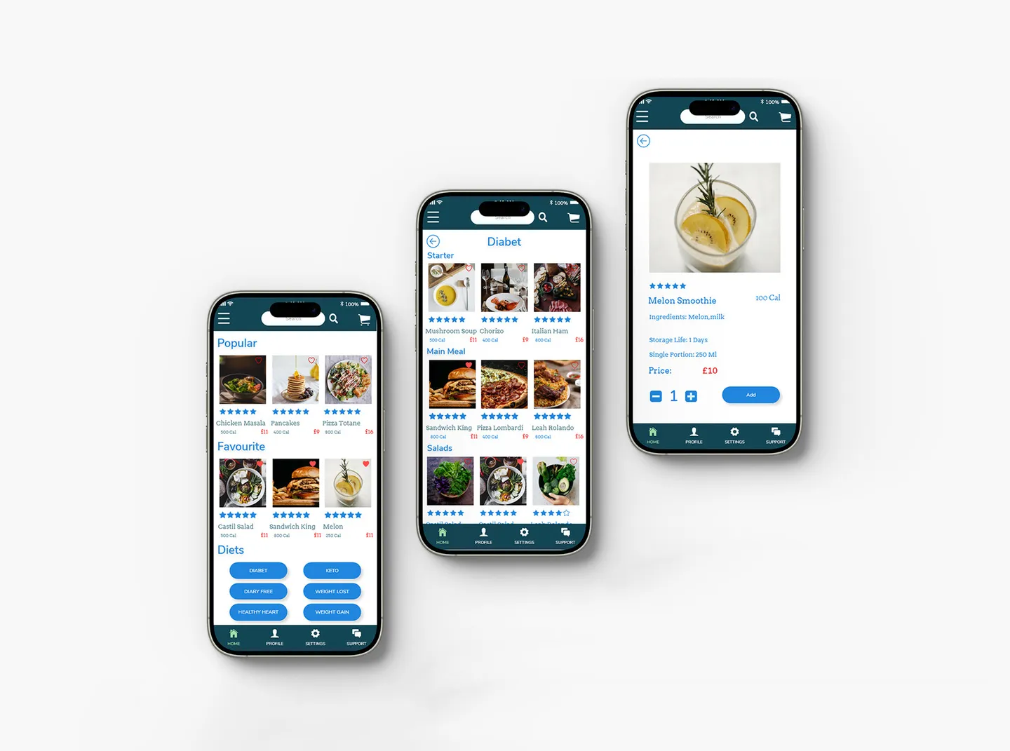Healthy Eats original before state for home and product views